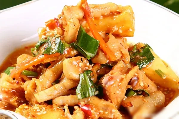 傣味舂鸡脚配方教学配方和视频教程-爱尚配方网