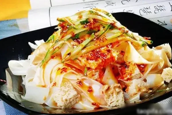 图片[1]-陕西汉中凉皮技术全套技术配方和视频教程-爱尚配方网