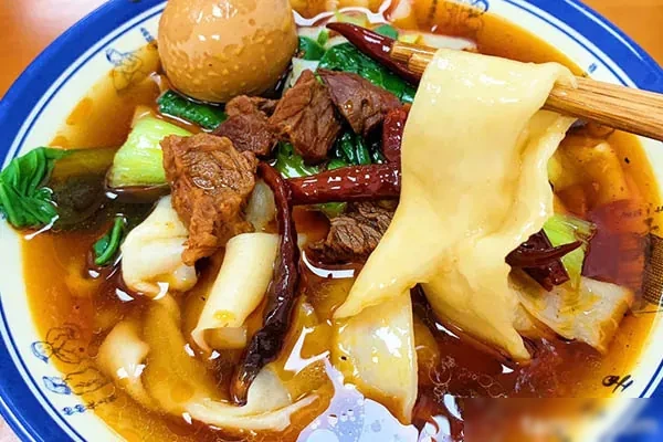 图片[1]-牛板面板面（自助辣椒+卤味+凉菜+和面+烙饼技术）-爱尚配方网