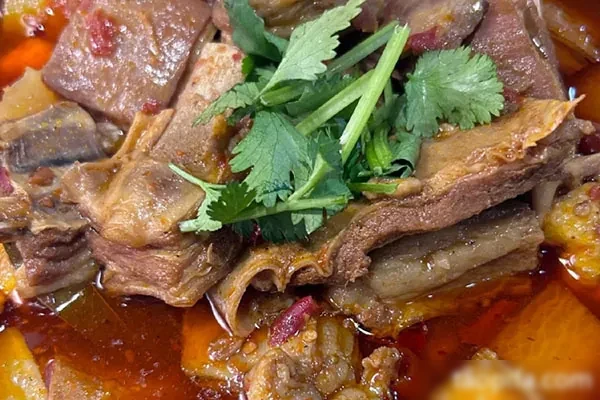 特色砂锅羊排视频教程-爱尚配方网