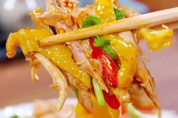 图片[1]-实体店表哥手撕鸡技术配方和视频教程-爱尚配方网