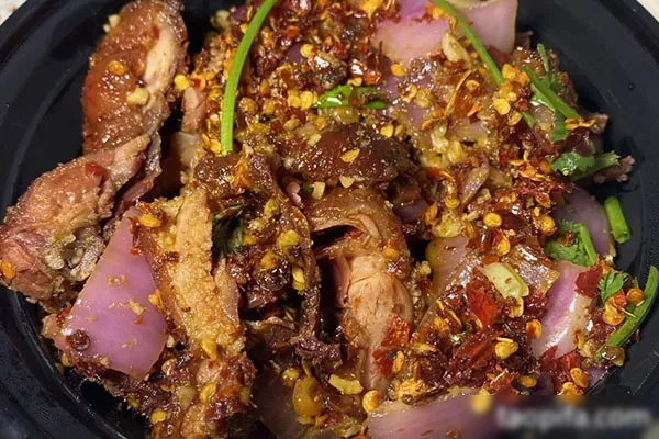 【实体店技术】单品开店爆款项目，手撕铁板烤鸭-爱尚配方网