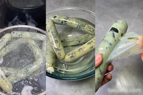 图片[1]-松花鸡蛋肠制作教程视频教程-爱尚配方网