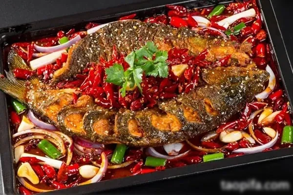 图片[1]-新版香辣烤鱼技术配方资料-爱尚配方网