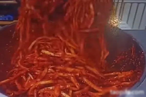 图片[1]-韩式拌桔梗视频教程-爱尚配方网