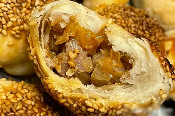 棋子烧饼-唐山著名小吃配方和视频教程-爱尚配方网