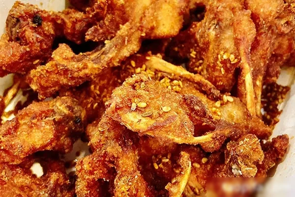 图片[1]-炸鸡叉，黄花鱼技术配方和视频教程-爱尚配方网