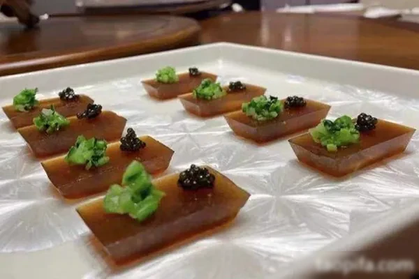 图片[1]-冲菜鲍鱼冻配鲍鱼技术配方和视频教程-爱尚配方网