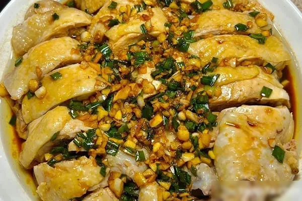 图片[1]-冰皮葱油鸡技术配方和视频教程-爱尚配方网