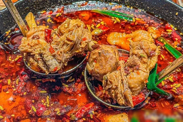 烧鸡公火锅制作教程-爱尚配方网