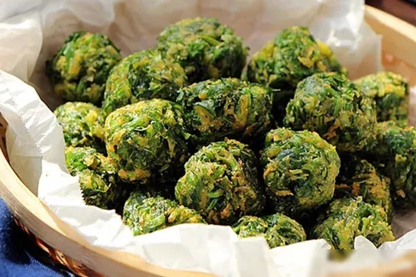 图片[1]-美味茼蒿丸子视频教程-爱尚配方网