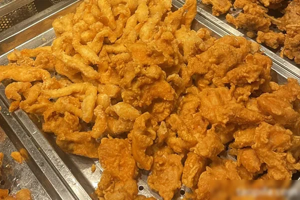 图片[1]-炸鸡地摊（香酥蘑菇+鸡锁骨+中式炸鸡）-爱尚配方网