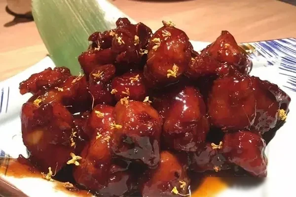 图片[1]-酱烧桂花小排教程-爱尚配方网