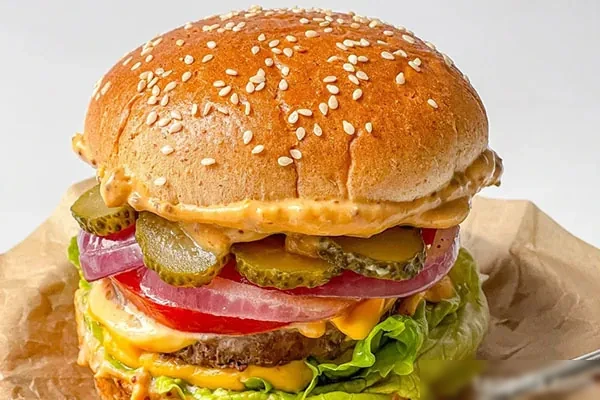 图片[1]-美式汉堡技术配方和视频教程-爱尚配方网