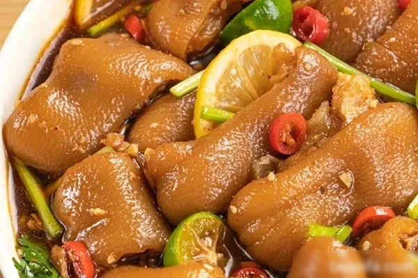 柠檬爽脆猪手技术配方资料-爱尚配方网