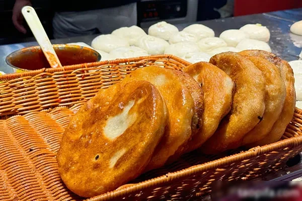 图片[1]-土家烧饼也叫肉沫烧饼技术配方和视频教程-爱尚配方网