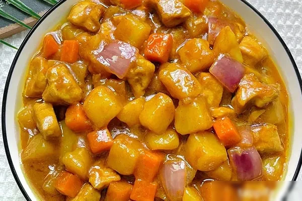 香咖喱鸡——南洋风味的2种做法-爱尚配方网