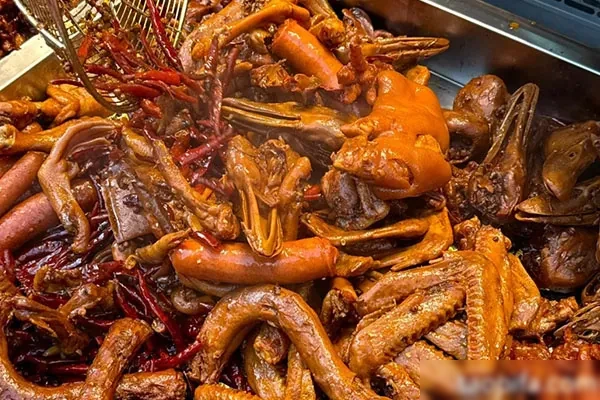 麻辣鸭货卤汤制作肉菜通用技术视频教程-爱尚配方网