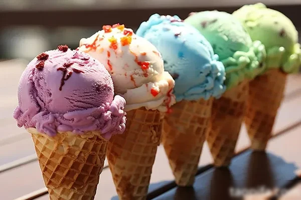 图片[1]-网红彩虹冰淇淋配方和视频教程-爱尚配方网