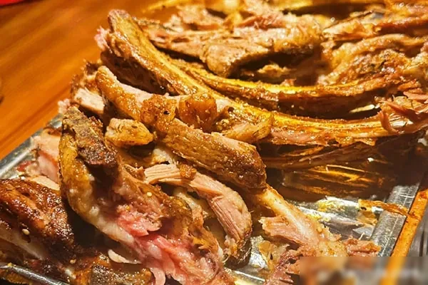 蒙古原味烤羊排法式三味羊排配烤蔬菜技术配方和视频教程-爱尚配方网