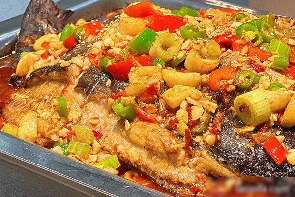 万洲烤鱼干锅技术配方和视频教程-爱尚配方网