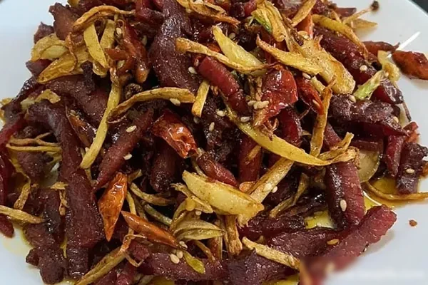 图片[1]-干煸牛肉技术配方和视频教程-爱尚配方网