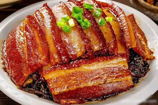 图片[1]-梅菜扣肉技术配方和视频教程-爱尚配方网